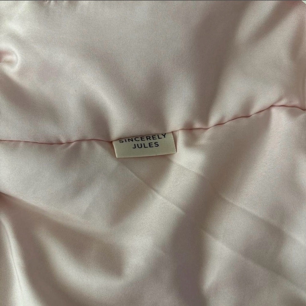 Sincerely Jules Pink Tie-Dye Sherpa Vest - Picture 6 of 7